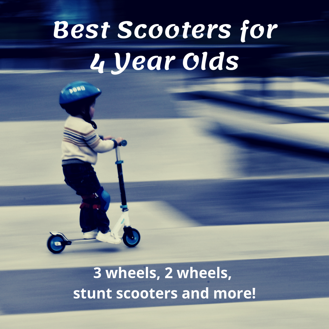 2 wheel scooter for 4 year old
