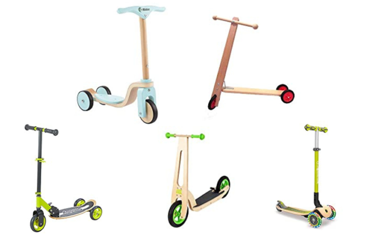 5 Top Wooden Scooters For Kids - Best Scooters For Kids